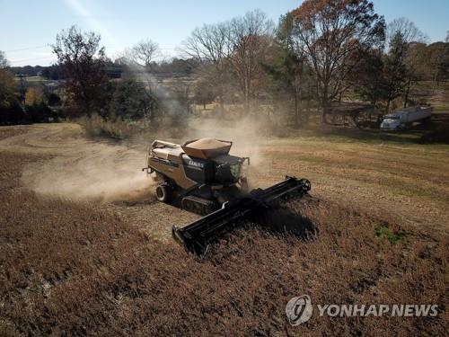 미국의 대두 농사
