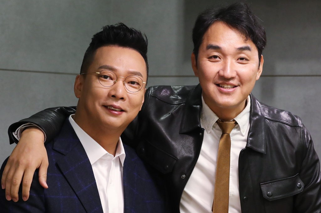 박준형(왼쪽)과 임혁필