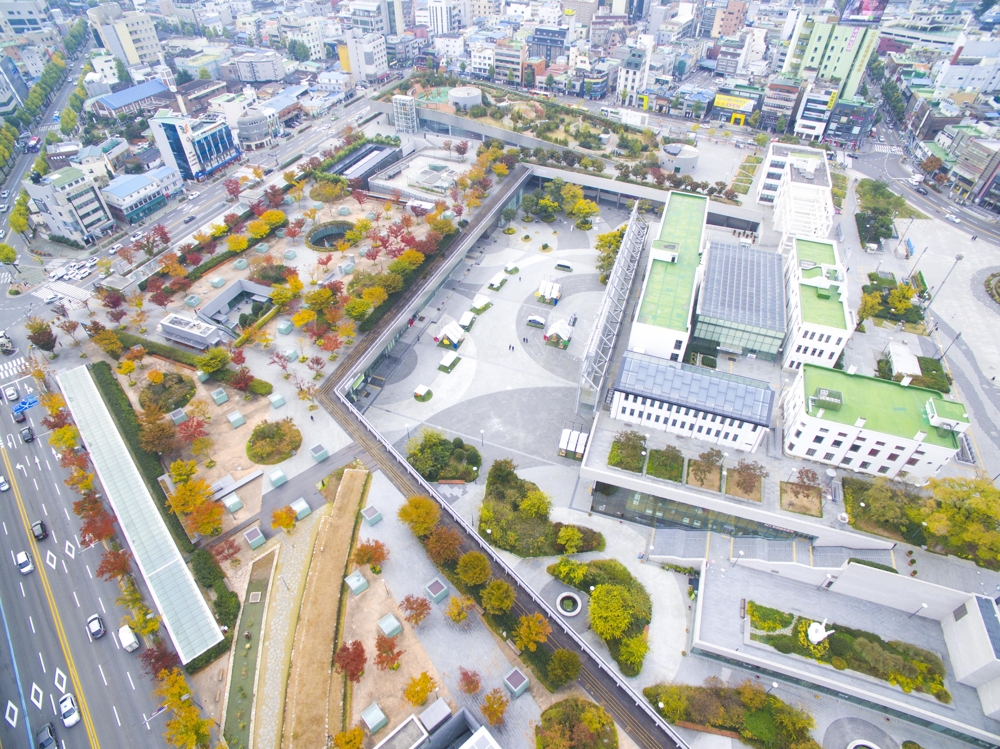 국립아시아문화전당 전경.