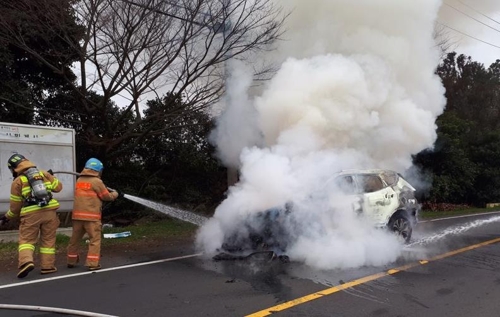 싼타페 차량 화재
