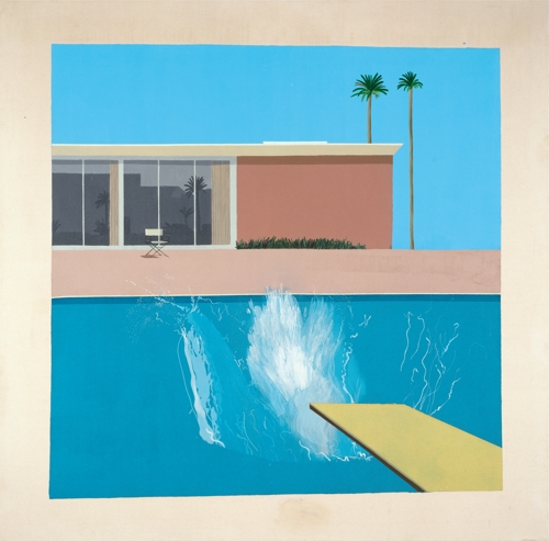 데이비드 호크니, 더 큰 첨벙, 캔버스에 아크릴릭, 242.5ⅹ243.9cm, 1967