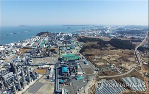 서산 대산공단 전경