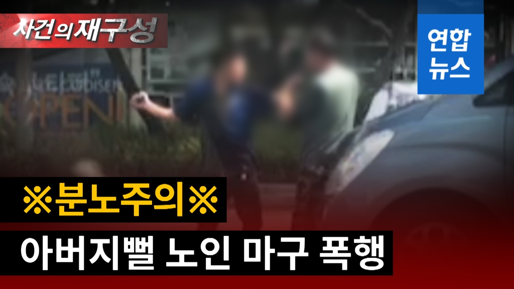 [영상] '제주 카니발 사건' 대전에서도…아버지뻘 노인 폭행 - 2