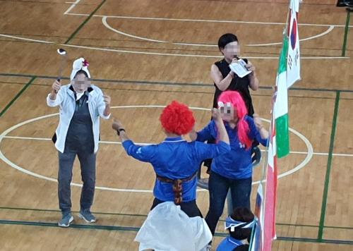 '태풍 강타' 강화도서 인천 기초의원들 장기자랑
