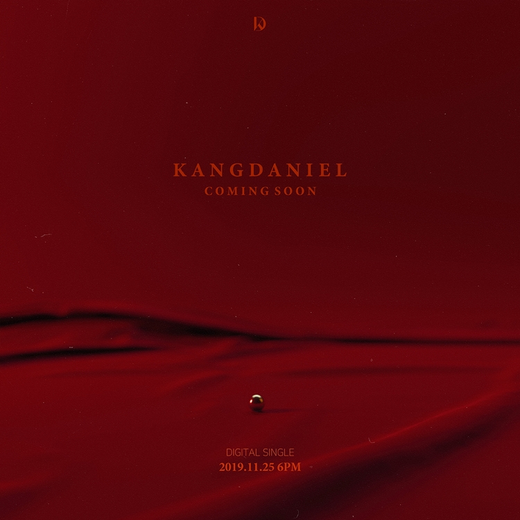 강다니엘의 디지털 싱글 티저 이미지