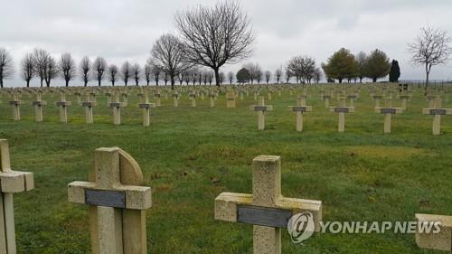 한인 노동자들을 동원해 조성한 프랑스 쉬프의 1차대전 전사자 공동묘지. [이장규 씨 제공]