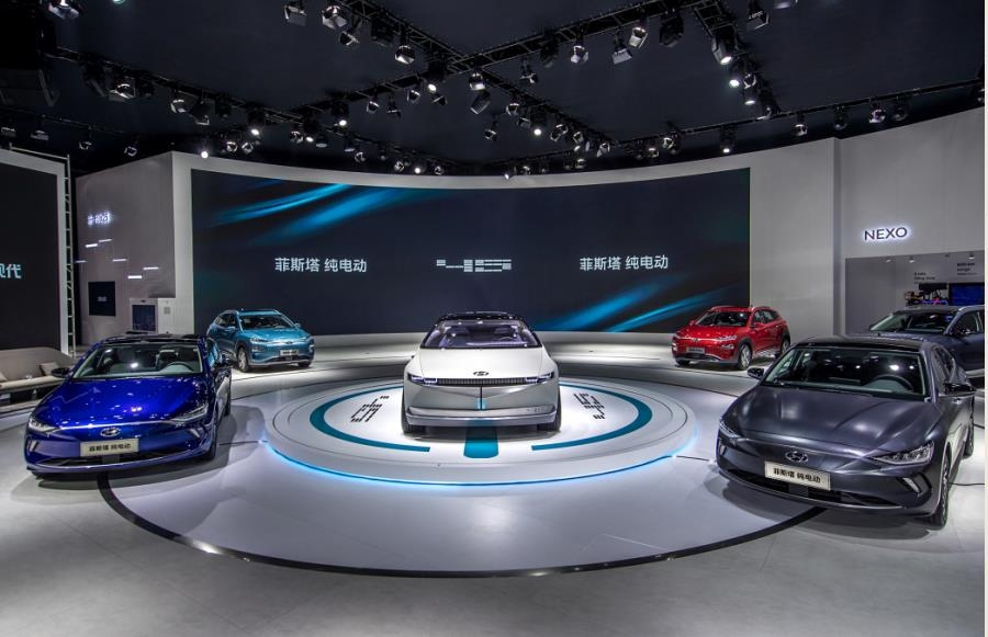2019 광저우 국제 모터쇼 현대차 전시 공간