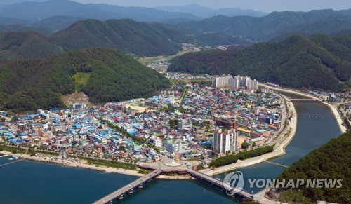 화천읍 전경