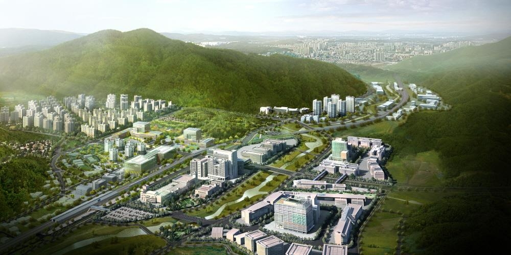 양주 테크노밸리 조성사업 조감도