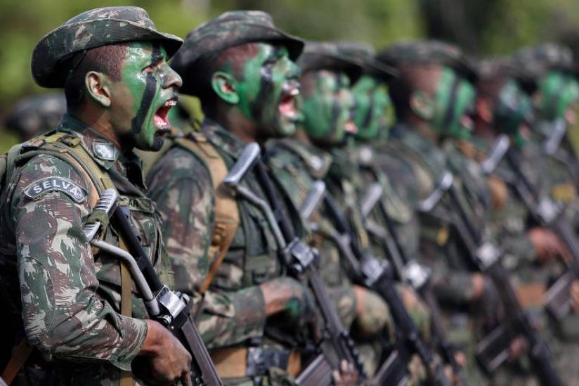브라질 군인들