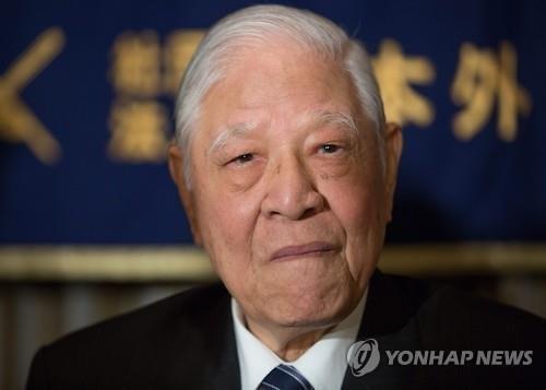 리덩후이 전 대만 총통