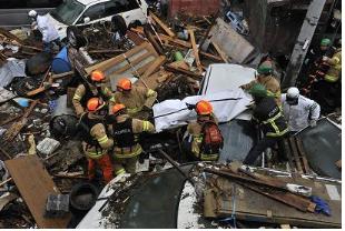 2011년 동일본 대지진 당시 인명수색