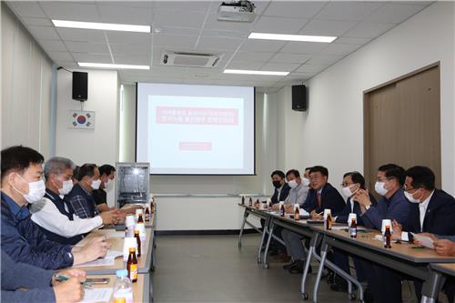 울산 통합당·한국노총 노동정책 간담회