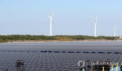 새만금 태양광발전소