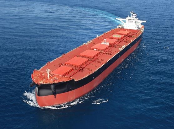 친환경 무용제 도료가 적용될 선박과 같은 선종인 폴라리스 쉬핑의 광석선