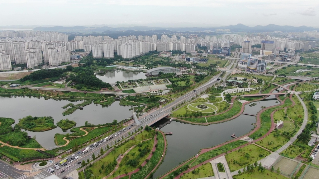 파주 운정 호수공원