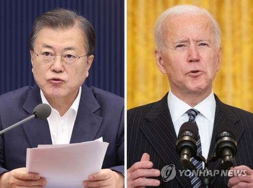 문 대통령ㆍ바이든, 오는 21일 한미정상회담 개최