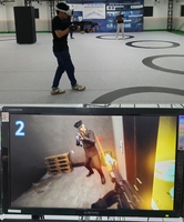 가상 공간서 실전처럼 '탕탕'…VR 전투훈련 체험해보니