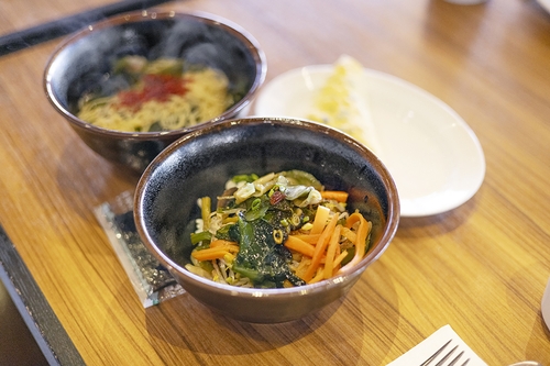 하얏트 리젠시 괌의 매력인 한국식 비빔밥 [사진/성연재 기자]
