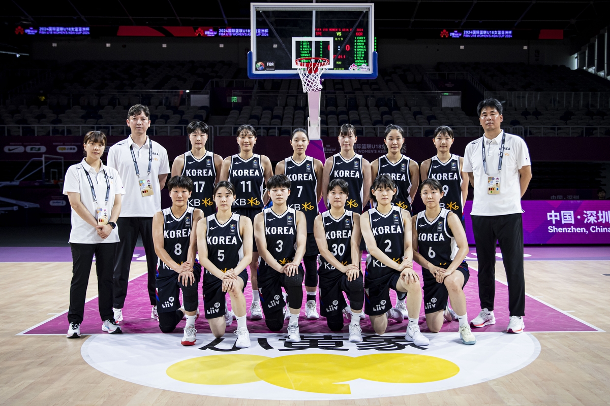 FIBA U-18 아시안컵에 출전한 대표팀