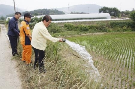 경남고성군, 농작물 가뭄 피해 최소화 총력 - 1
