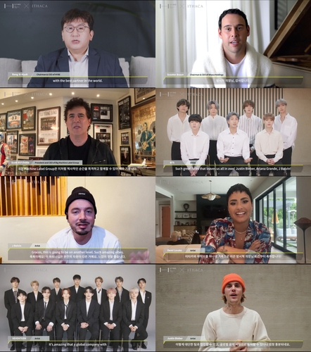 BTS y Justin Bieber expresan sus expectativas sobre la unión entre Hybe e Ithaca Holdings