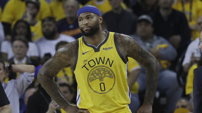 NBA 커즌스, 전방십자인대 파열…장기 결장 불가피