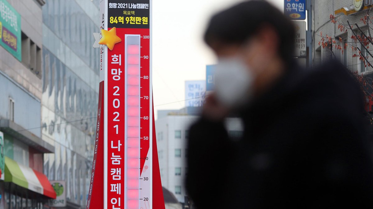 '사랑의 온도탑' 100도 넘어…목표금액 조기 달성