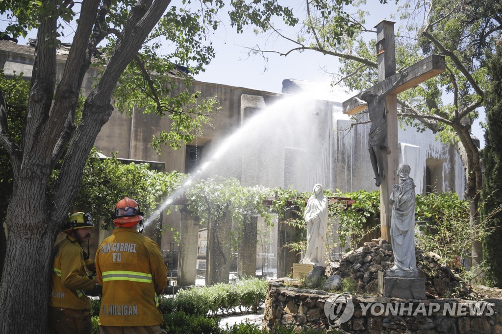 California Church Fire