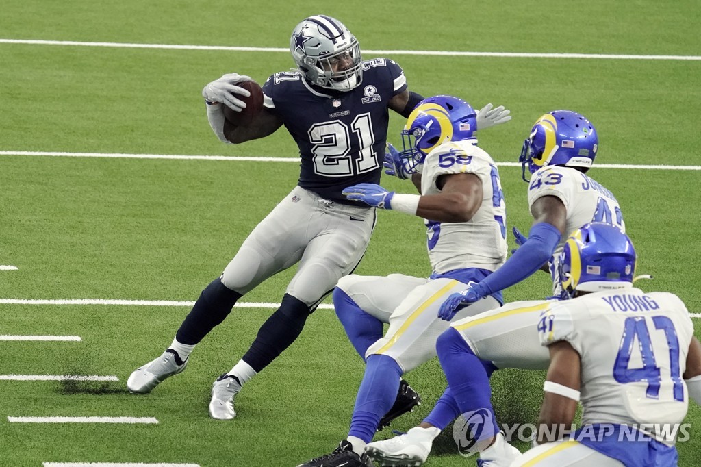 APTOPIX Cowboys Rams Football