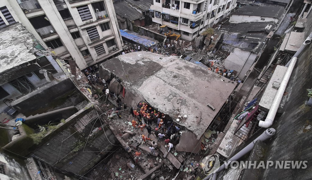 India Building Collapse