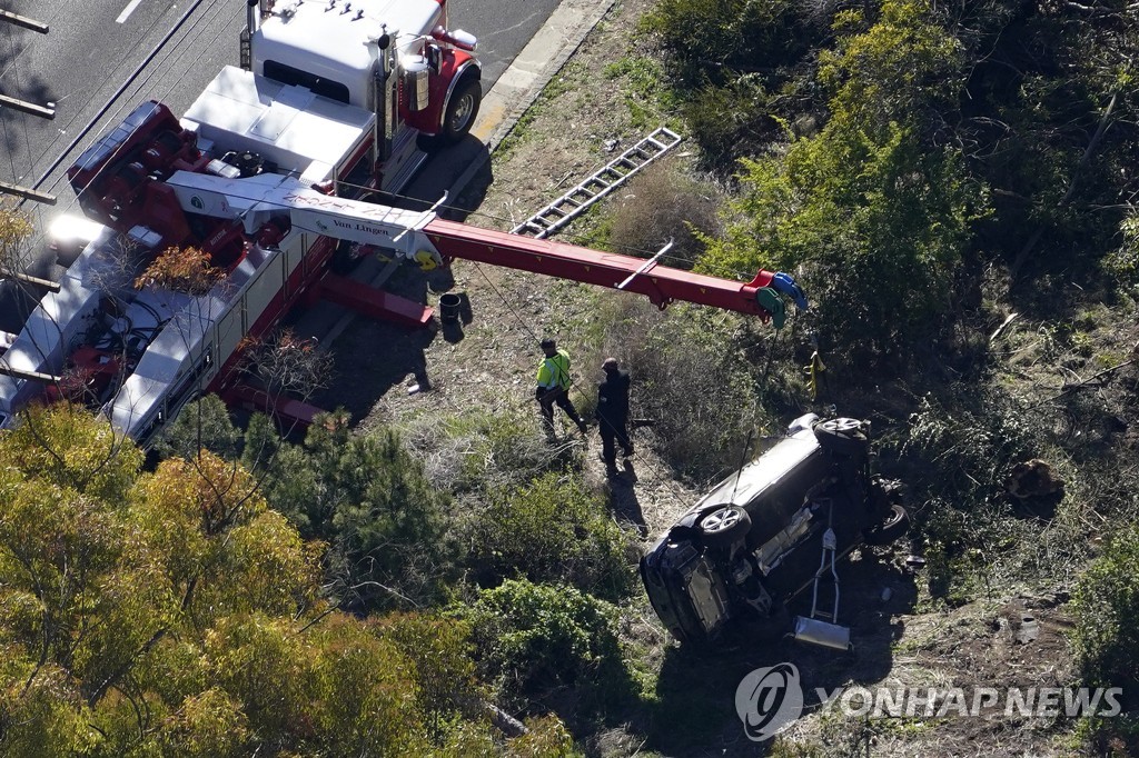 Tiger Woods Vehicle Crash