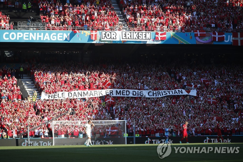 APTOPIX Denmark Belgium Euro 2020 Soccer
