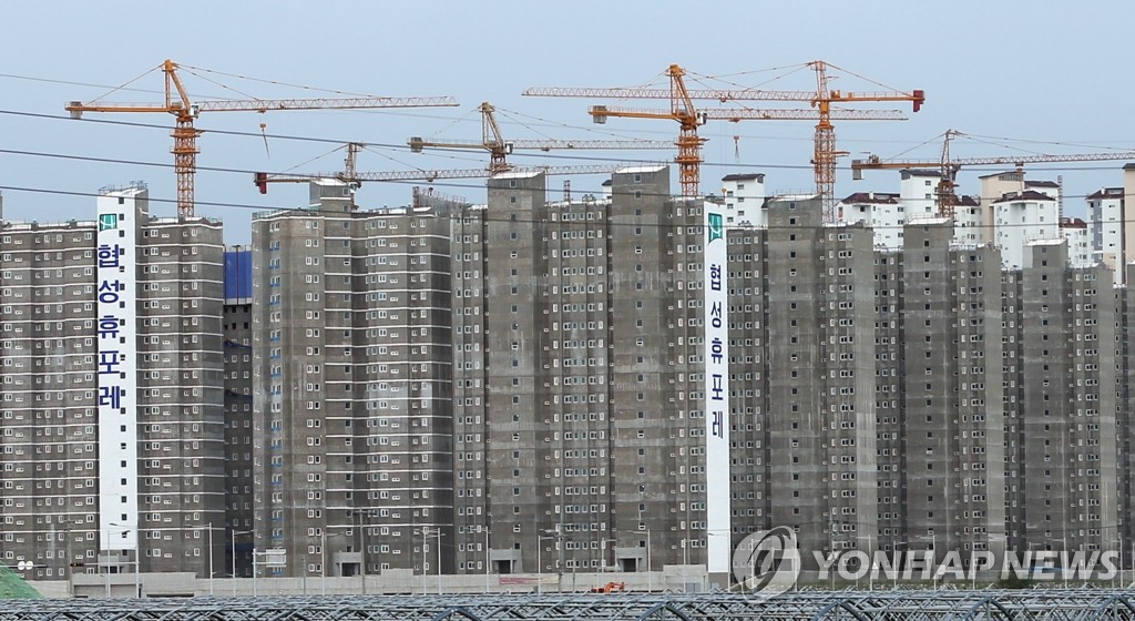 부산 명지국제신도시 전경 <연합뉴스 자료사진>