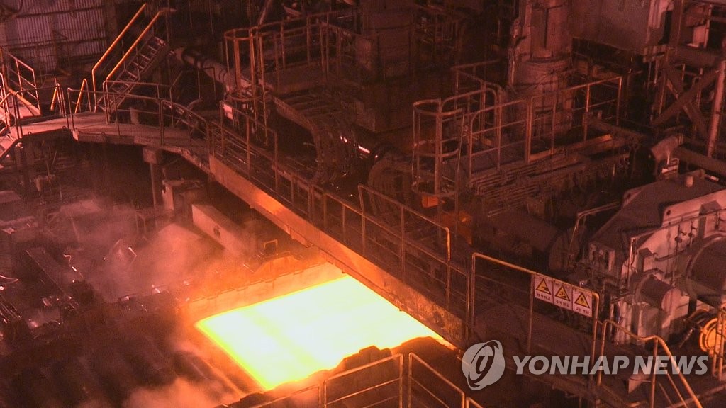제철소 압연 공정(포스코 제3후판공장)