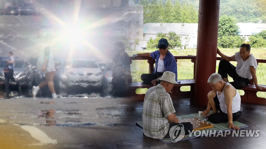 노인·영유아, 열사병 등 온열질환 2배 이상 많아(CG)