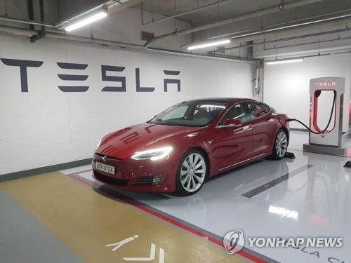 테슬라 '국내 1호 슈퍼차저'