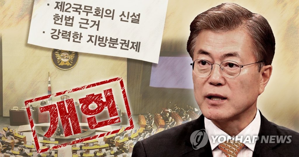 문 대통령, 개헌 시 강력한 지방분권제 만들 것 (PG)