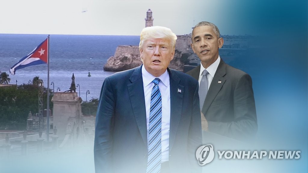 "오바마 지우기?" 對쿠바•이민정책 전환 나선 트럼프(CG)