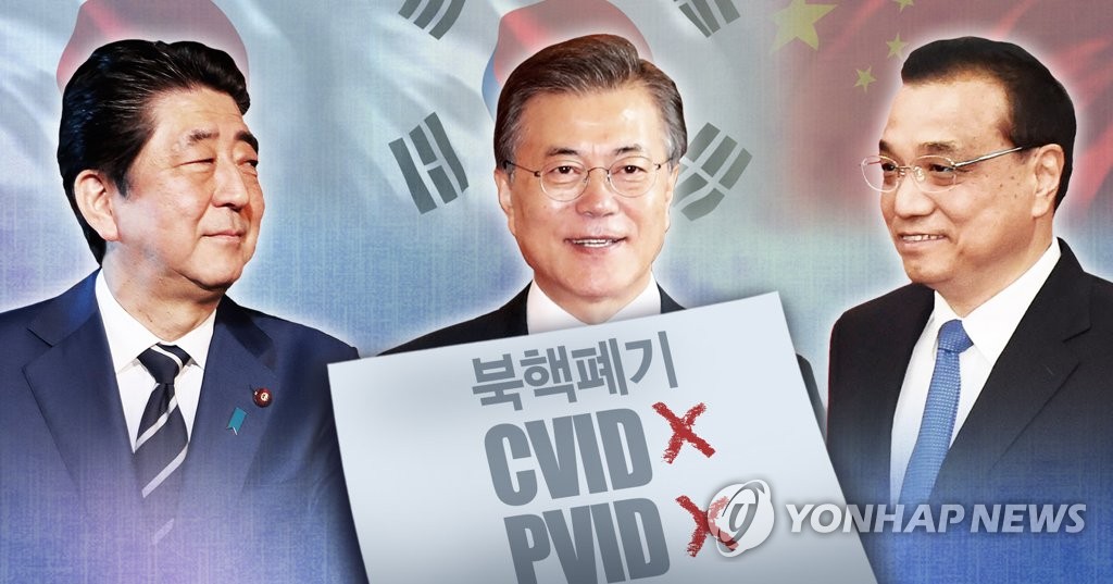 한중일 정상회의 특별성명 CVID, PVID 안 들어가 (PG)