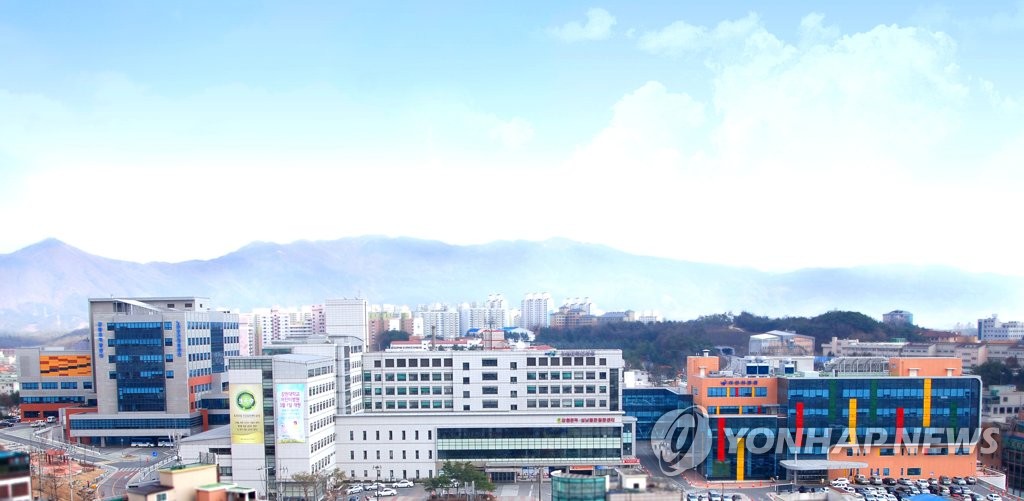 강원대병원 전경