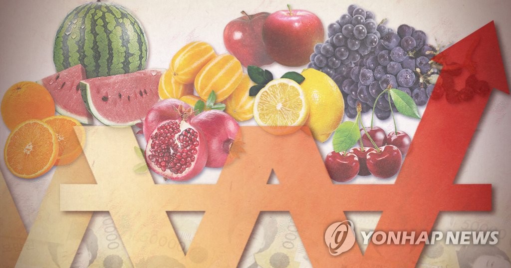 과일 물가·가격 상승 (PG)