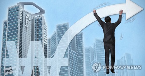 서울 아파트값 상승률 3분의 1로 '뚝'(PG)