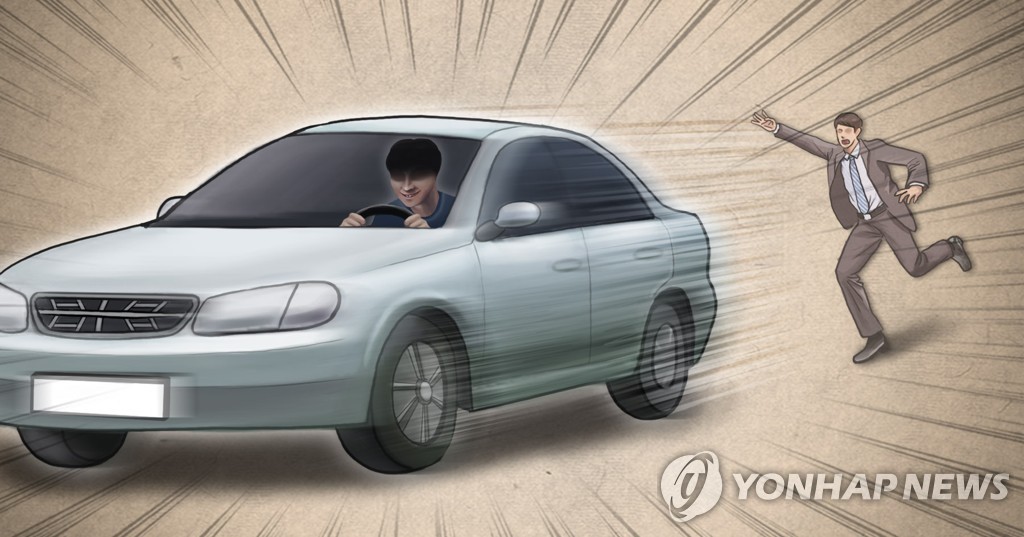 승용차 훔쳐 도주(PG)