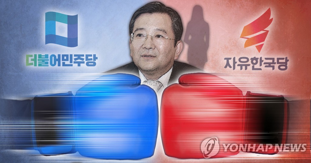민주당-한국당 김학의 성접대 의혹 충돌 (PG)