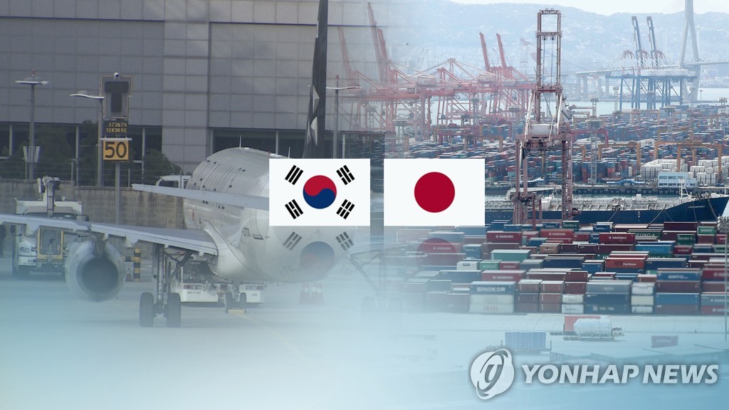 日本政府は２０１９年７月に韓国に対する輸出規制に踏み切った＝（聯合ニュースＴＶ）