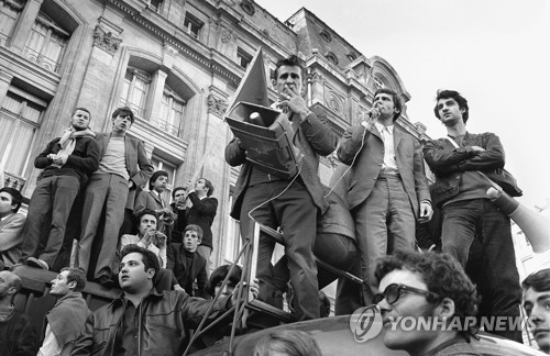 1968년 프랑스 학생운동 지도부 