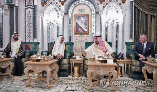 사우디 등 걸프 3국 "요르단에 25억달러 지원"
