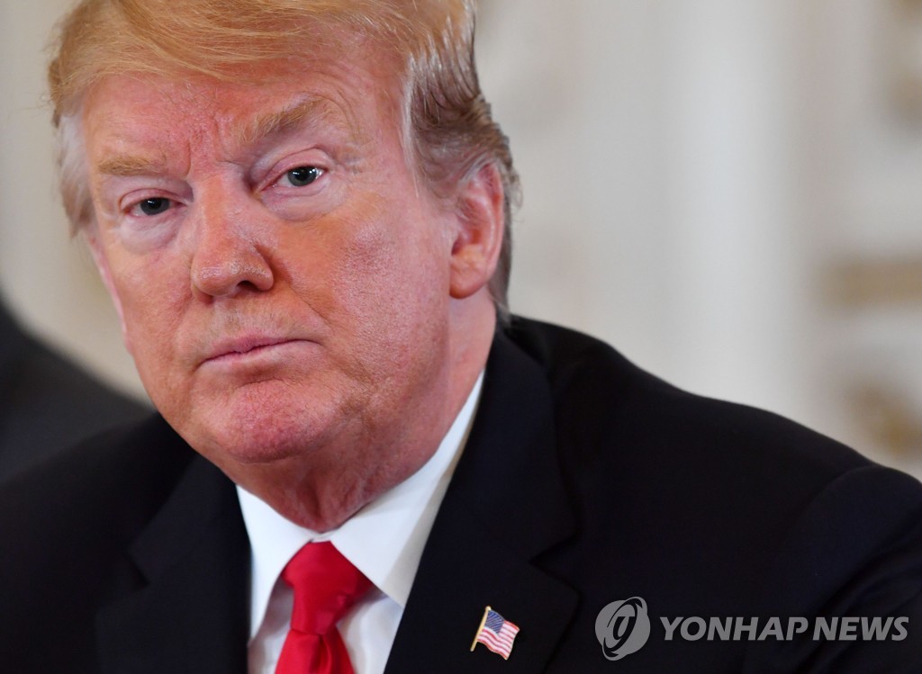 도널드 트럼프 미 대통령