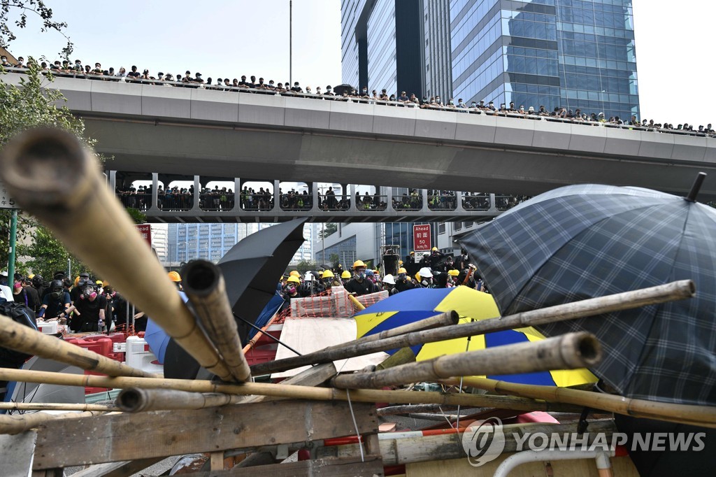 HONG KONG-CHINA-POLITICS-UNREST